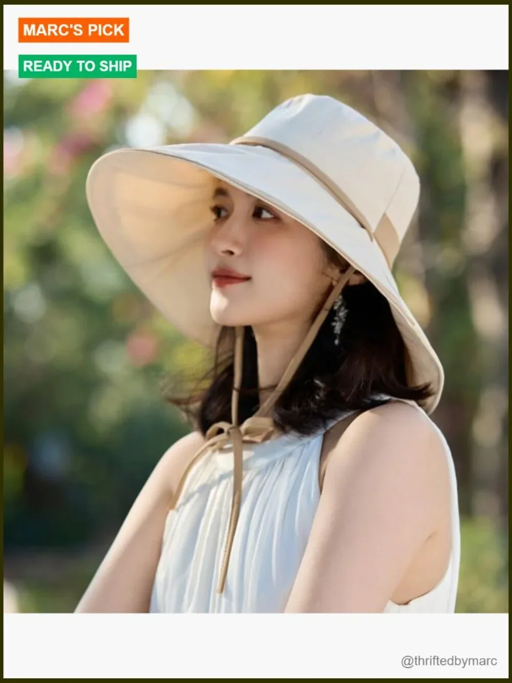 Wide Brim Foldable Sun Hat UV Protection Travel Beach Garden